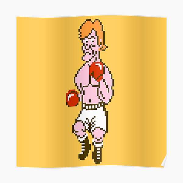 "Glass Joe sprite " Poster for Sale by Deezer509 Redbubble