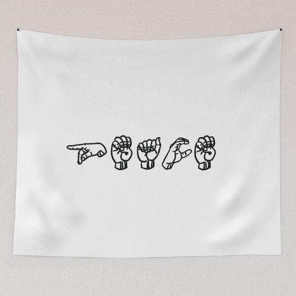 Item preview, PEACE Sign Language  designed and sold by SimpleJoyStyle.