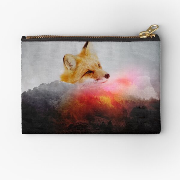 Fox Upon a Time Zipper Pouch