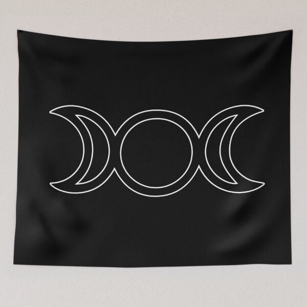 Item preview, Triple Moon Wiccan Wicca Goth Aesthetic Halloween designed and sold by melisssne.