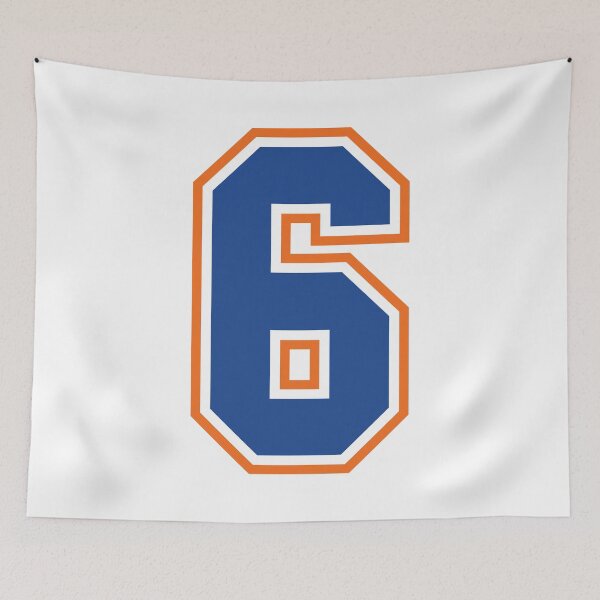 Item preview, Six Jersey Number Sports 6 designed and sold by HelloFromAja.