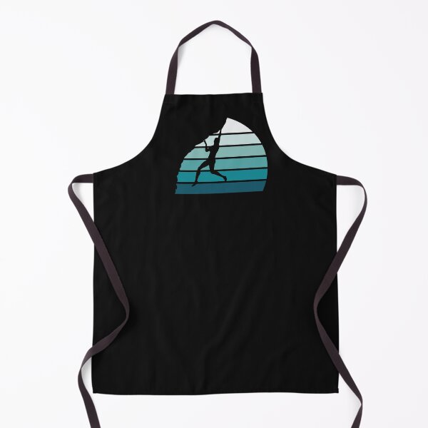 Item preview, Rock Climbing Climber Vintage Blue Stripes designed and sold by EstelleStar.