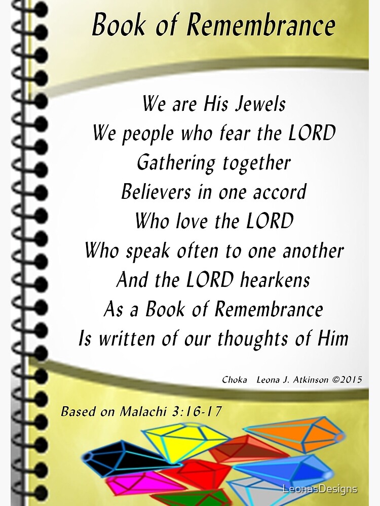 Book of Remembrance Journal by LeonasDesigns
