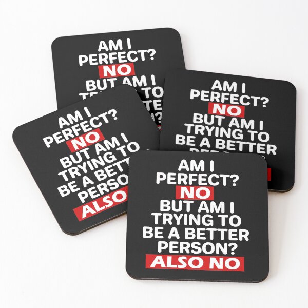Item preview, Am I perfect? No designed and sold by aktiveaddict.