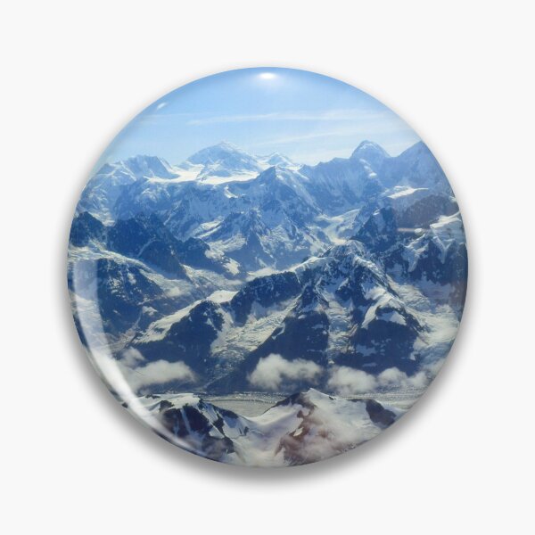 Item preview, Streaming Glacier Behind a Mountain Range designed and sold by Wernher Krutein.