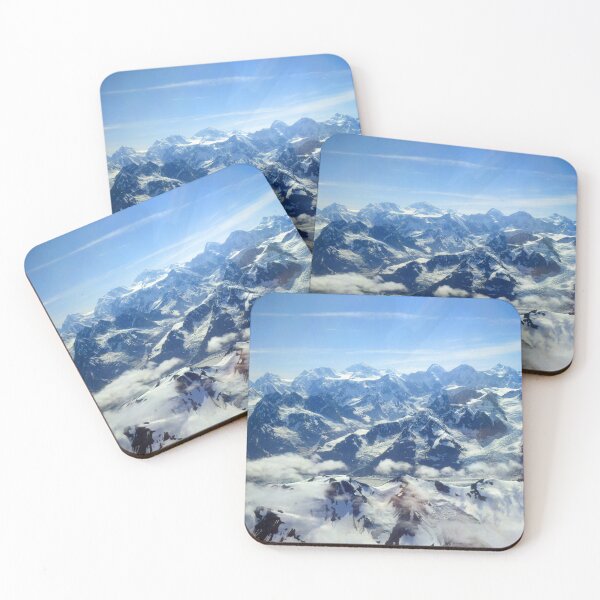 Item preview, Streaming Glacier Behind a Mountain Range designed and sold by Wernher Krutein.