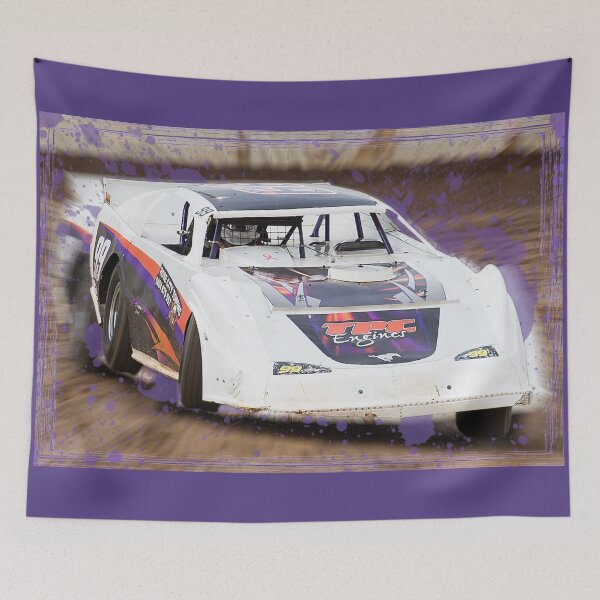 Item preview, Super Sedan 99 drifts through turn 4 before launching down the straight at over 100mph! designed and sold by shaynetwright.