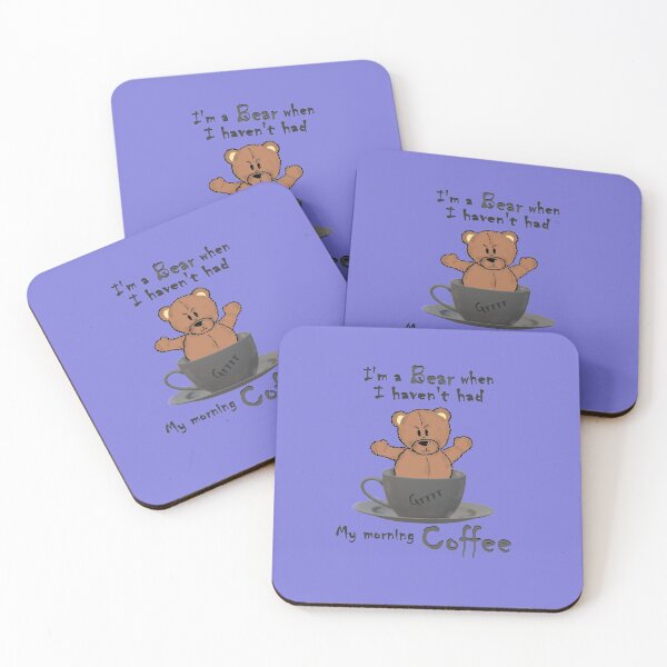 Item preview, I'm a Bear in the morning designed and sold by KJKlassiks.