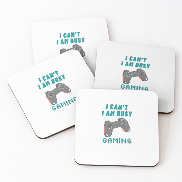 Item preview, I can't i am busy gaming  designed and sold by aoichan3939.