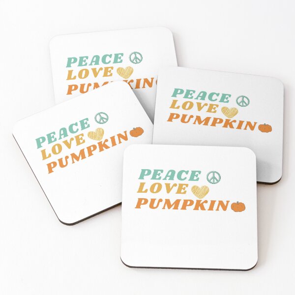Item preview, Peace Love Pumpkin designed and sold by aoichan3939.
