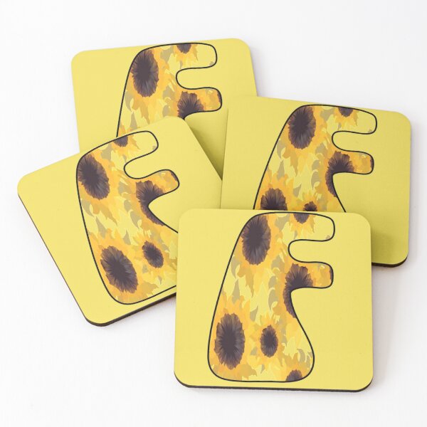 Item preview, Many Sunflowers Monogram Sticker designed and sold by aoichan3939.