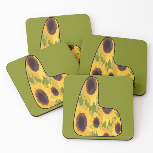 Item preview, Many Sunflowers Monogram Sticker designed and sold by aoichan3939.