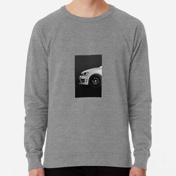 MK7 Golf R Side Shot Blanc Sweatshirt léger