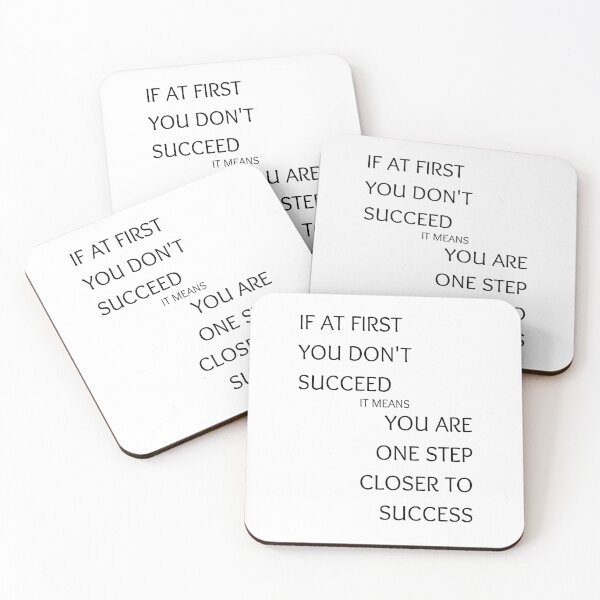 Item preview, If At First You Don't Succeed, It Means You Are One Step Closer To Success designed and sold by Ogrelink.