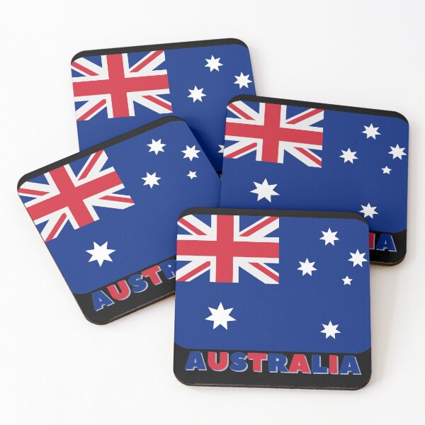 Item preview, Australia Flag designed and sold by Orchyd.