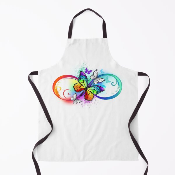 Item preview, Bright infinity with rainbow butterfly designed and sold by Blackmoon9.
