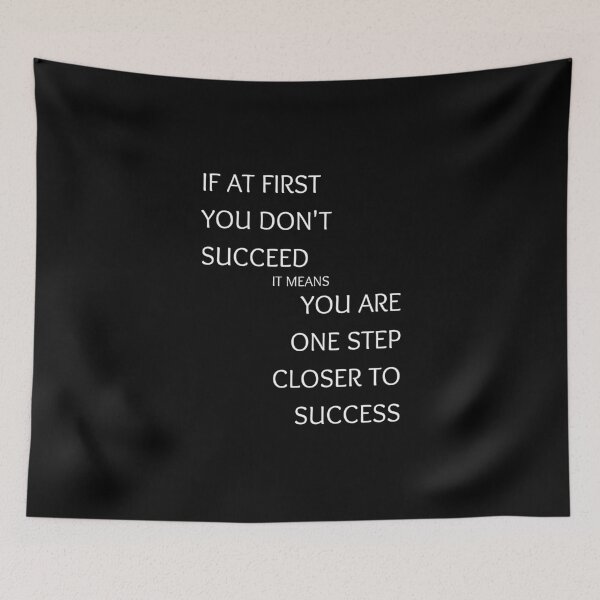Item preview, If At First You Don't Succeed, It Means You Are One Step Closer To Success designed and sold by Ogrelink.