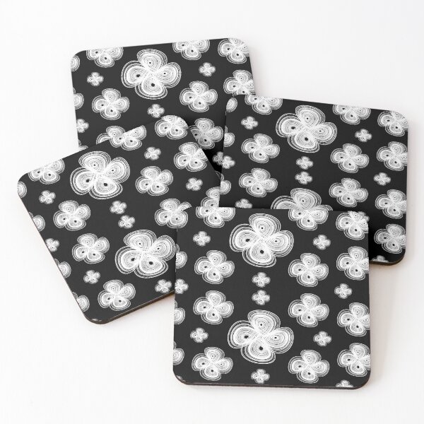 Item preview, Many double chaotic strange attractor design pattern - white designed and sold by rahilvalani.