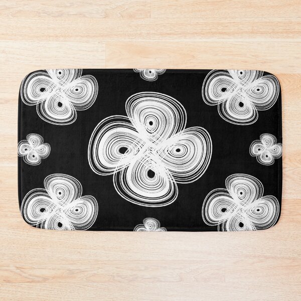 Item preview, Many double chaotic strange attractor design pattern - white designed and sold by rahilvalani.