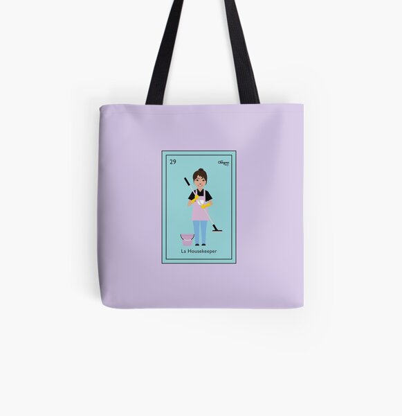 La Housekeeper All Over Print Tote Bag