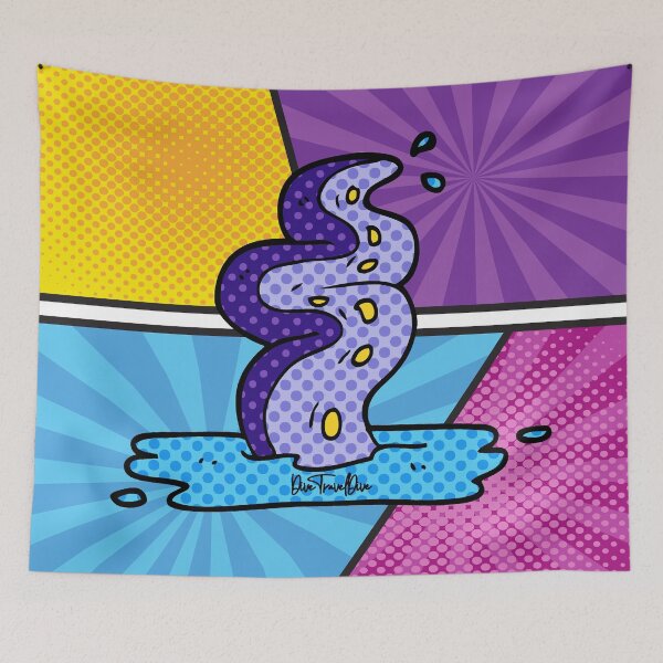 Item preview, Octopus Tentacle Pop Art designed and sold by TravelDive.