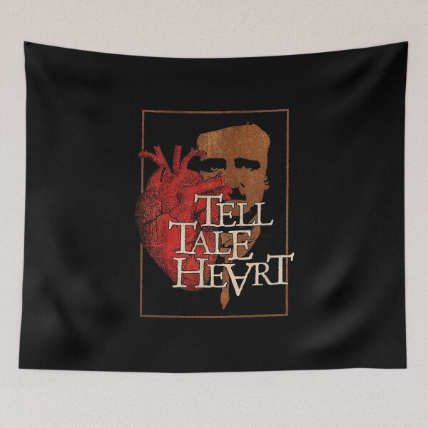 Item preview, Poe Tell Tale Heart Distressed Gothic Halloween Design designed and sold by paulatague.
