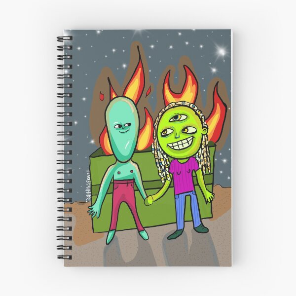 Item preview, Love is A Garbage Fire designed and sold by allthispaint.