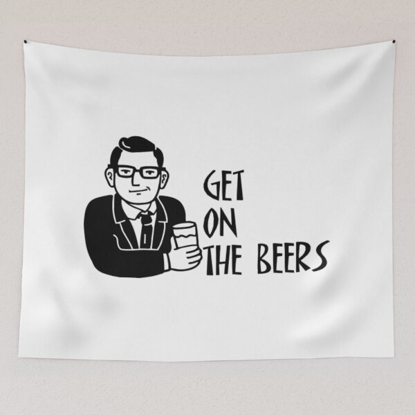 Item preview, Get On The Beers designed and sold by LuraLynda.