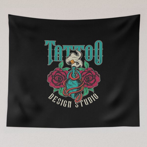 Item preview, Tattoo Motif - Design Studio designed and sold by Two Left Hands Design.