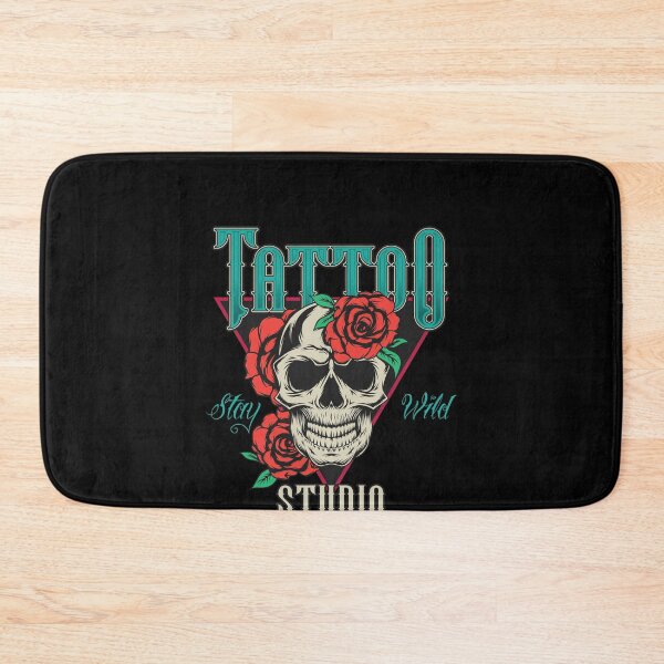 Item preview, Skull Roses - Tattoo Studio designed and sold by Two Left Hands Design.