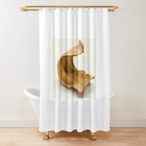 Gold Ceramic Sculpture Made in Melbourne Shower Curtain
