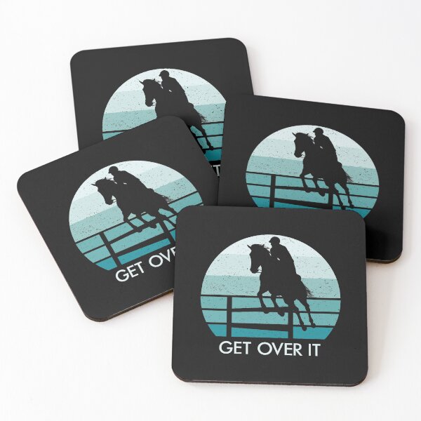 Item preview, Equestrian Horse Jumping Get Over It designed and sold by EstelleStar.