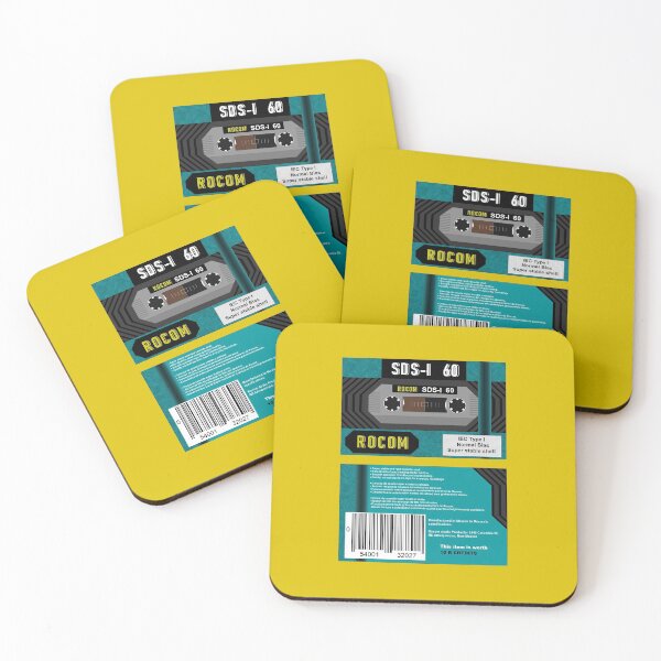 Item preview, Rocom SDS-I 60 type 1 cassette (front and back) designed and sold by B-96-J.