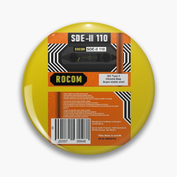 Item preview, Rocom SDE-II 110 type 2 cassette (front and back) designed and sold by B-96-J.