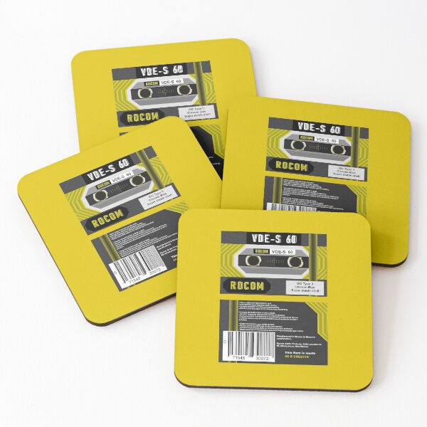 Item preview, Rocom VDE-S 60 type 2 metal cassette (front and back) designed and sold by B-96-J.