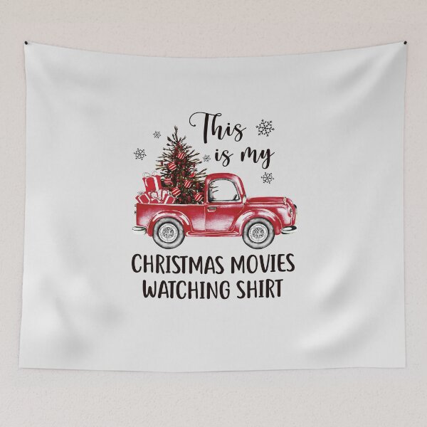 Item preview, This Is My Christmas Movie Watching Vintage Truck designed and sold by CreativeGift.