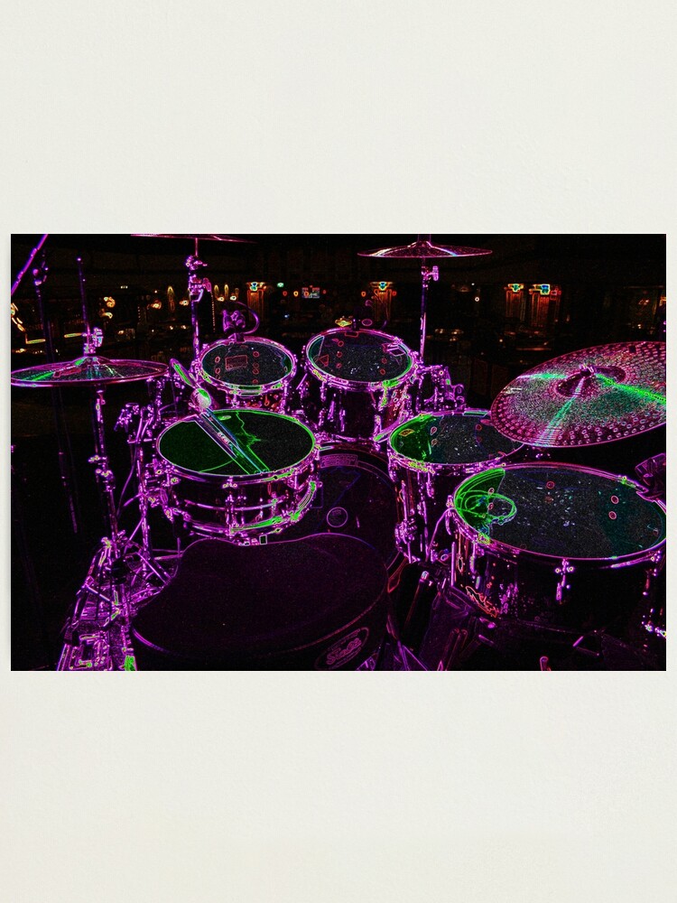 Alternate view of Drums Photographic Print