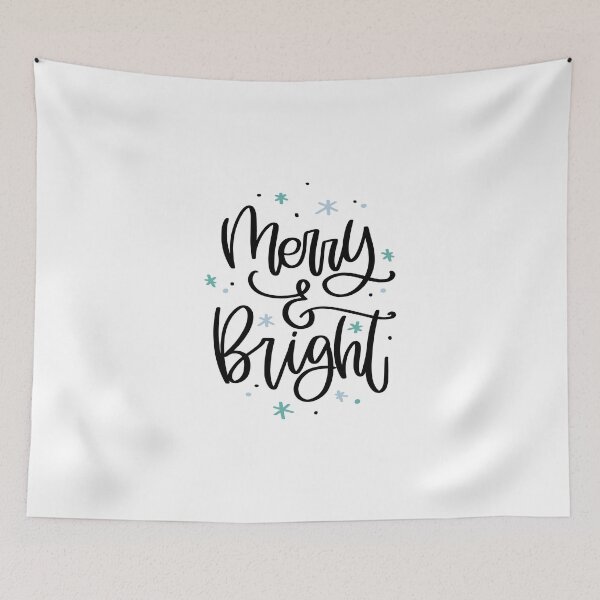 Item preview, Merry & Bright White Christmas decorations and gift ideas. designed and sold by RusticGarden.