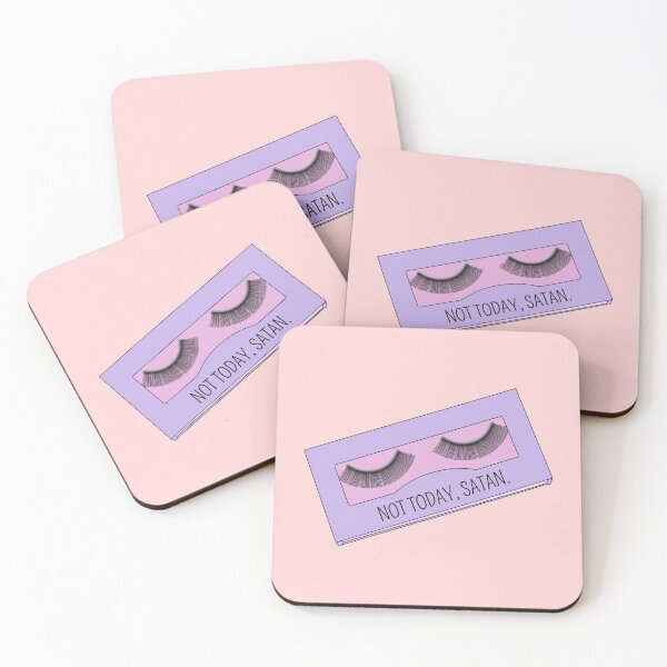 Item preview, Not Today Satan Pretty Eyelash Extensions designed and sold by Miss Tea Positive.