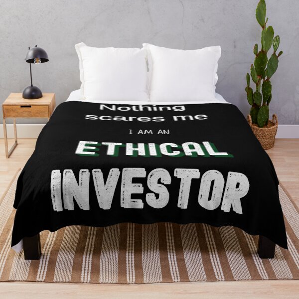 Item preview, Nothing scares me I am an ethical investor designed and sold by FourNuns.