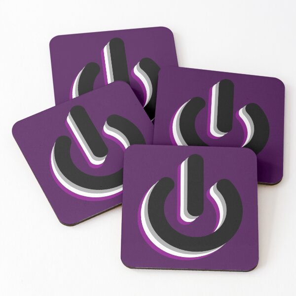 Item preview, Gaymer Power Symbol Asexual Pride designed and sold by Kole's Designs.