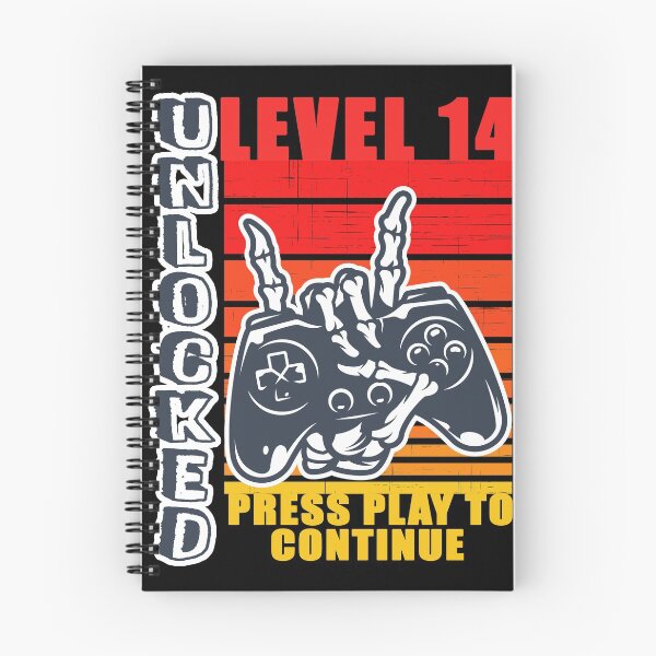 Item preview, level 14 unlocked 14th birthday gamer gift happy 14th birthday designed and sold by GoodyLeo.