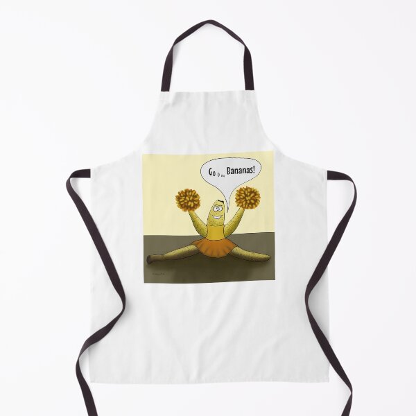 Item preview, Banana Split Cheer – funny cartoon character on white background designed and sold by Crystal Raymond.
