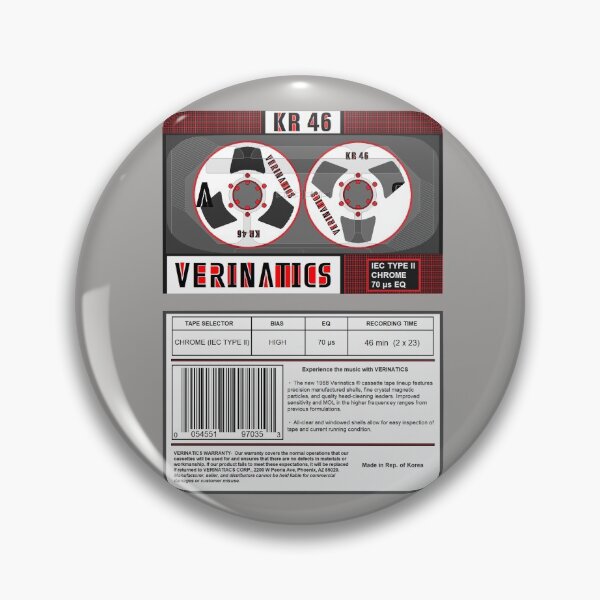 Artikelvorschau, Verinatics KR 46 Typ 2 Rolle-zu-Rolle-Kassette (Vorder- und Rückseite) entworfen und verkauft von B-96-J.