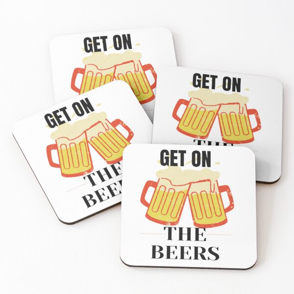 Item preview, Get On The Beers designed and sold by LuraLynda.