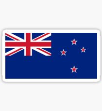 Pegatina Bandera de Nueva Zelanda - NZ All Black T-Shirt World Cup Sticker