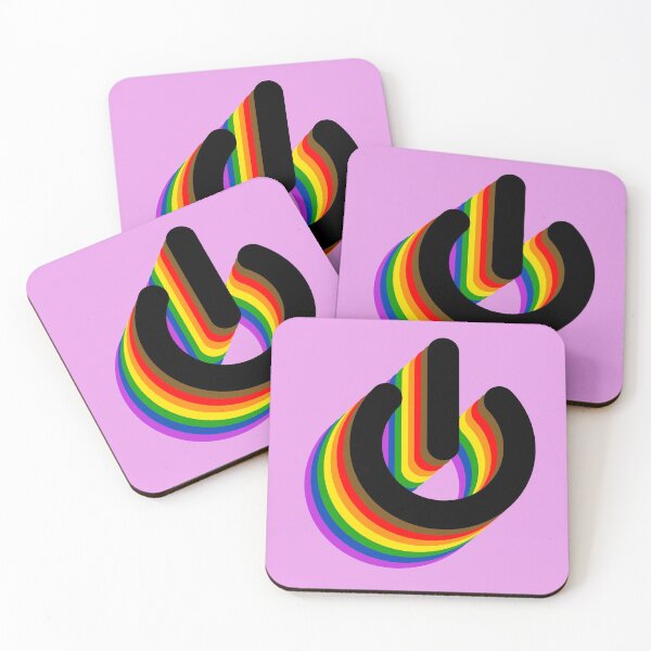 Item preview, Gaymer Power Symbol Gay Pride designed and sold by Kole's Designs.