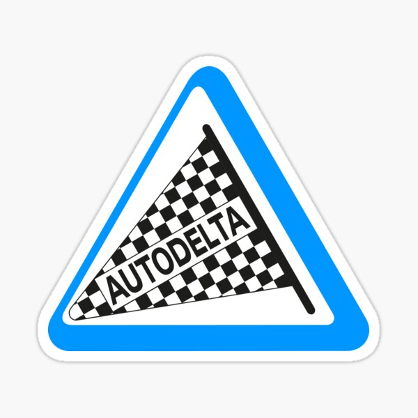 Logo Autodelta Sticker