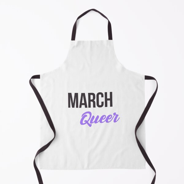 Item preview, Born in March Birthday quote Queer Gay designed and sold by FrenchsTuck.