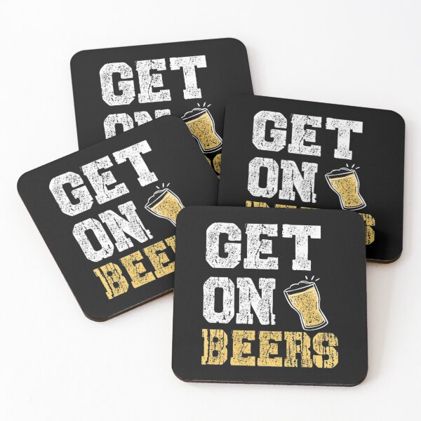 Item preview, Get On The Beers  designed and sold by LuraLynda.
